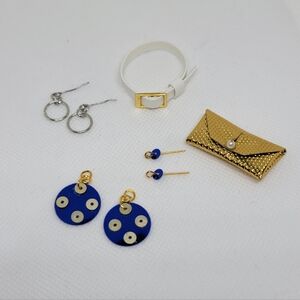 REPRO Vintage 1960s Barbie Accessories LOT OOAK/Handmade: Patio Party Earrings